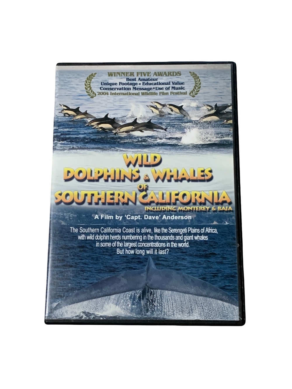 Wild Dolphins & Whales of Southern California DVD 2004 Capt. Dave Anderson